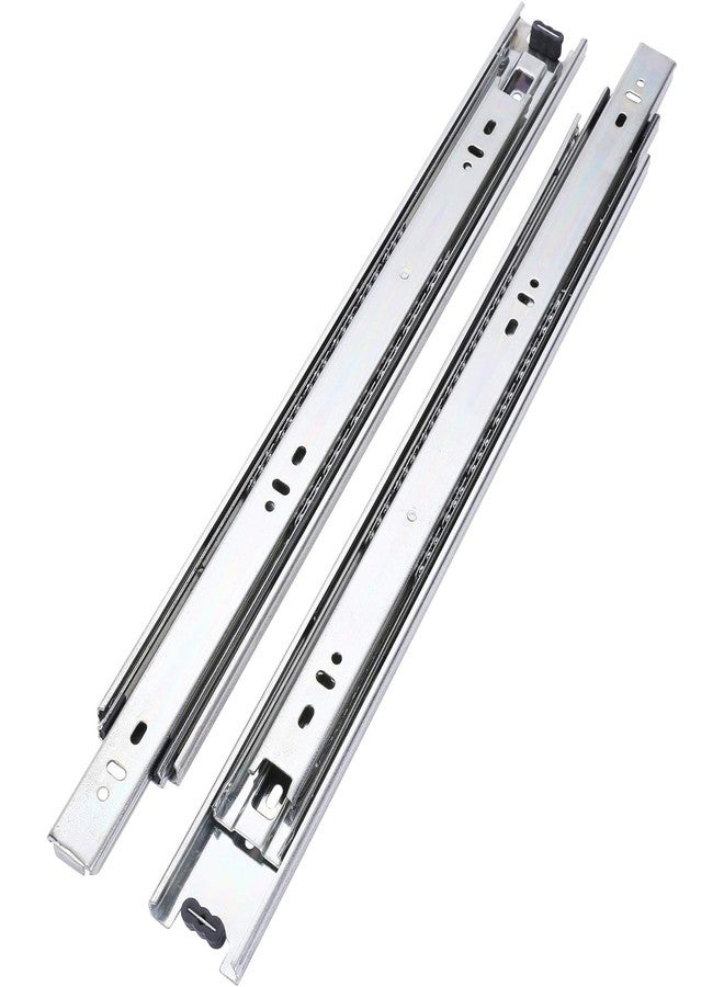 Planet Drawer Channel/Soft Close Drawer Channel for Kitchen & Wardrobe/Ball Bearing Drawer Channel/Drawer Slide (14-Inch,Silver) - Image 1