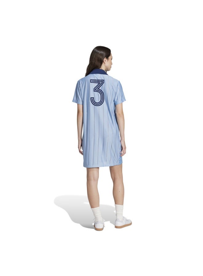 Adidas LIBERTY DRESS Blue Originals Women SKIRTS / DRESSES  - Image 4