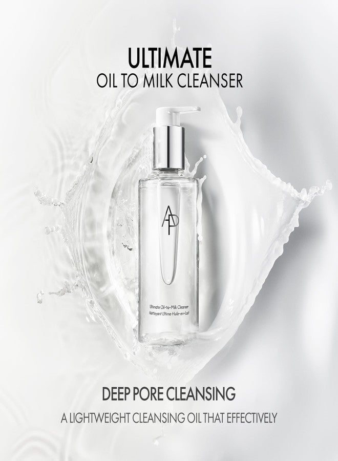 AmorePacific AP Beauty (by AMOREPACIFIC Ultimate Oil-to-Milk Cleanser 200mL/6.76 fl. oz., Removes Makeup, Oil-to-Milk Face Wash, Antioxidant Pore Refining, Gentle Cleansing, Luxury Skincare - Image 3
