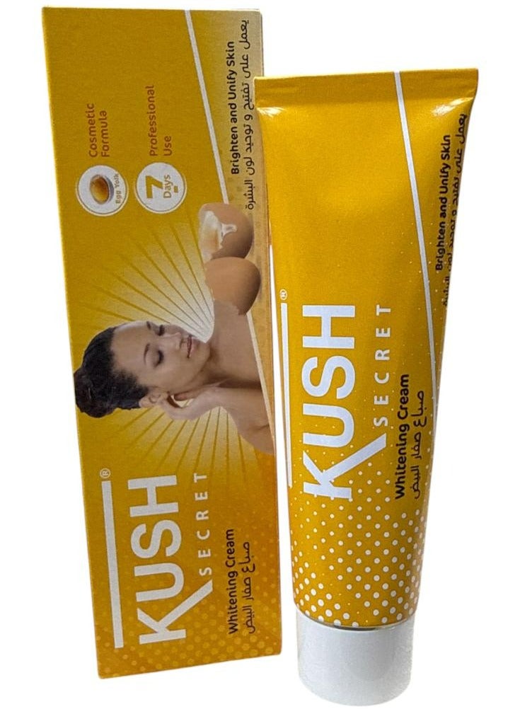 KUSH SECRET Whitening Cream With Egg Yolk Brighten And Unify Skin Tone - Image 1