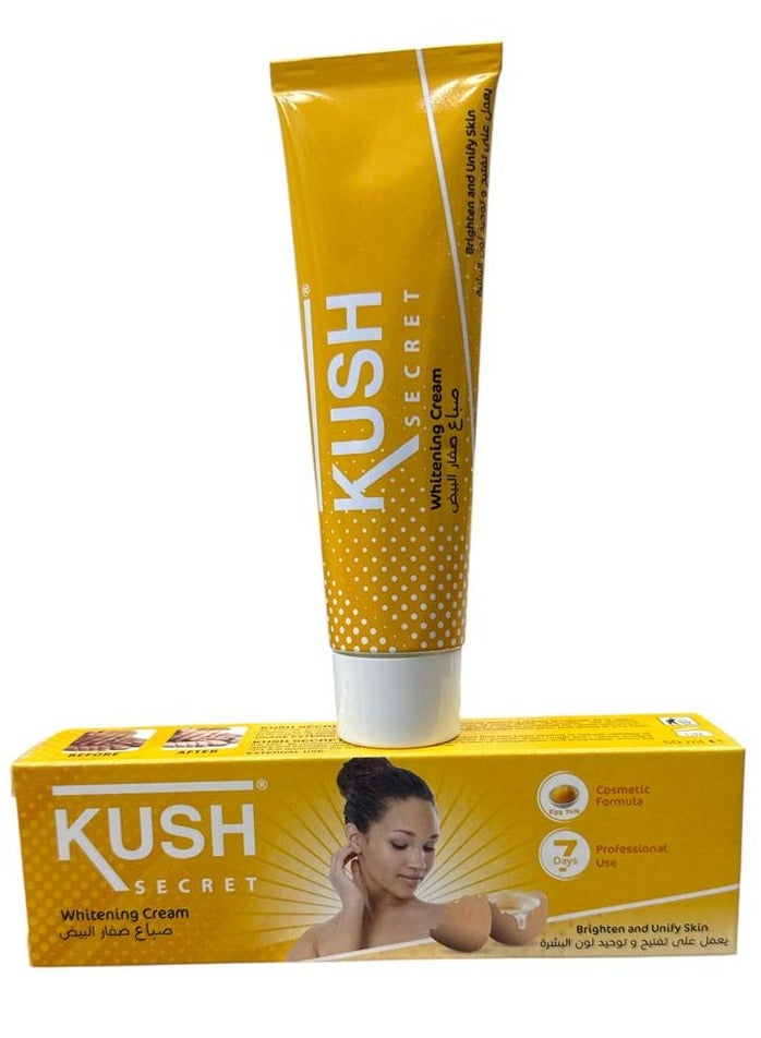 KUSH SECRET Whitening Cream With Egg Yolk Brighten And Unify Skin Tone - Image 2