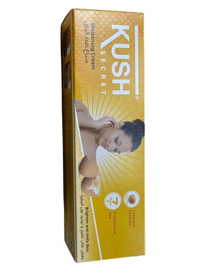 KUSH SECRET Whitening Cream With Egg Yolk Brighten And Unify Skin Tone - Image 3