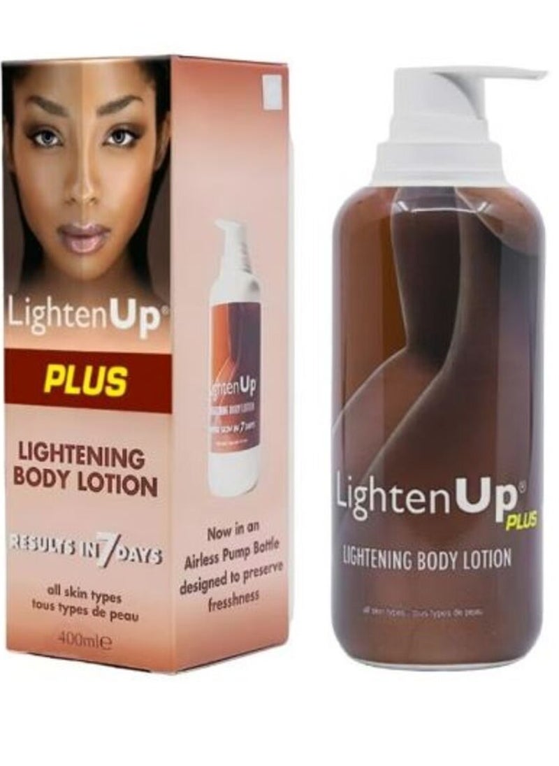 LIGHTENUP - Body Lotion Plus Lightening 400 ML - Image 1