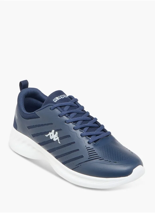 Kappa Men's Panelled Sports Shoes with Lace-Up Closure