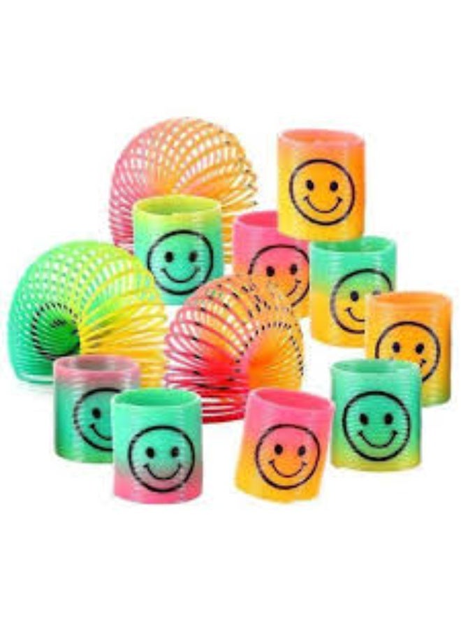 لعبة زنبركية بلاستيكية مكونة من قطعه بابتسامة