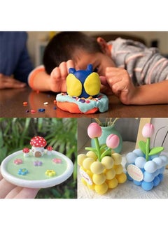 Generic 72Piece Air Dry Clay for Kids, Safe, Non-Toxic, Ultra-Light, and Easy to Shape for Endless Creative Fun and DIY Projects  - Image 4