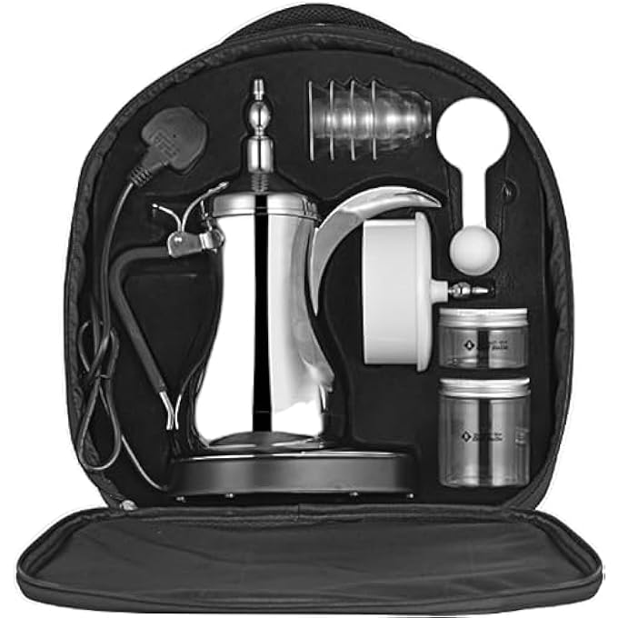 rayihni Arabic Electric Dallah Coffee Maker 1000Ml  Traditional Gulf Coffee Pot With Travel Bag  Accessories  Ideal For Majlis Office  Home - Image 2