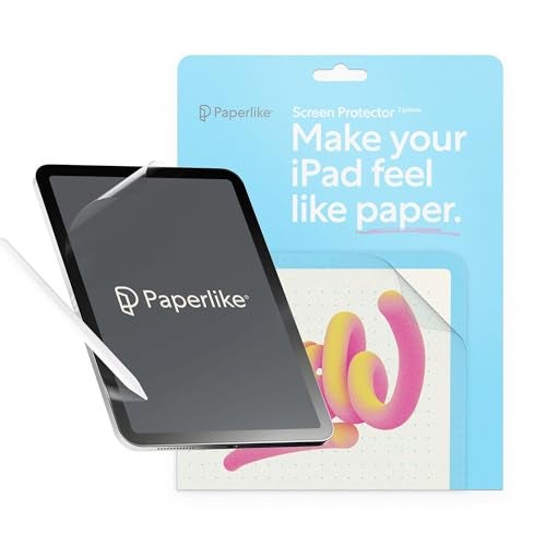 Paperlike 2.1 (2 Pieces) for iPad Mini 8.3" (2021/24) - Transparent Screen Protector for Notetaking and Drawing like on Paper - Image 1