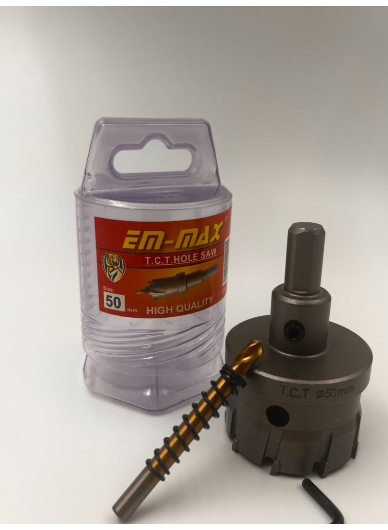 EM MAX Hole Saw  for Stainless Steel & Iron | High-Performance Drill Bit – Durable & Precise - Image 4