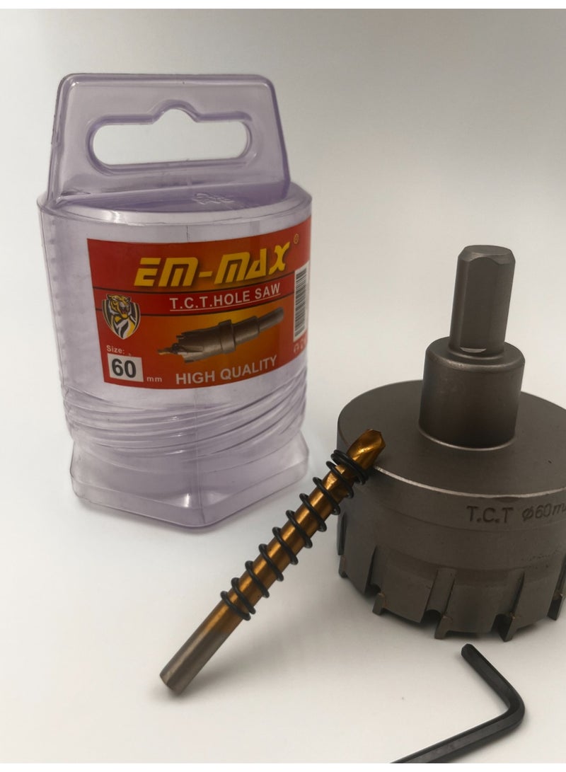 EM MAX Hole Saw  for Stainless Steel & Iron | High-Performance Drill Bit – Durable & Precise - Image 3