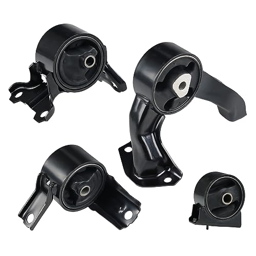 JDMON 4Pcs Engine Motor Transmission Mount Kit Replacement for Dodge Caliber Jeep Compass Patriot 2007-2016 2.0L 2.4L Compatible with A5415 A5416 A5417 A5418 - Image 1