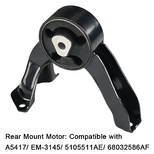 JDMON 4Pcs Engine Motor Transmission Mount Kit Replacement for Dodge Caliber Jeep Compass Patriot 2007-2016 2.0L 2.4L Compatible with A5415 A5416 A5417 A5418 - Image 4