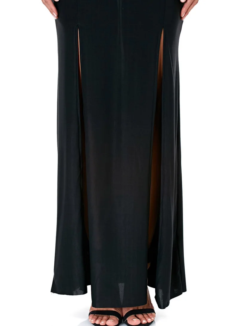 AX PARIS Belted Maxi Dress