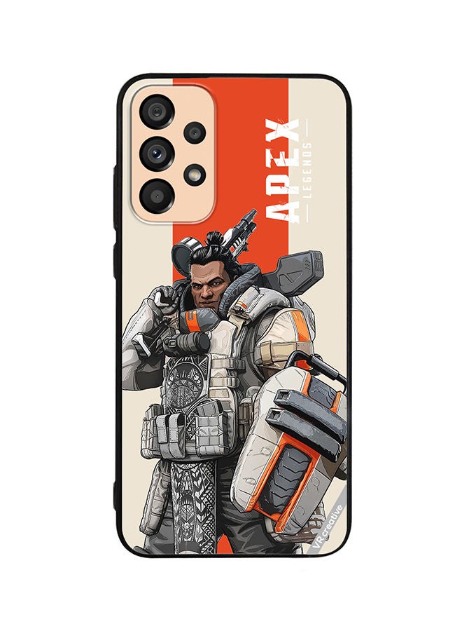 VR CREATIVE Protective Case Cover For Samsung Galaxy A73 5G Apex Legends Gibby Design Multicolour - Image 1