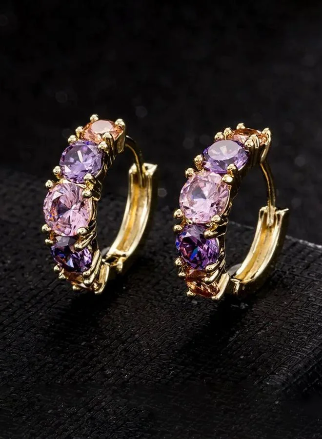 Take Two Embellished Hoop Earrings