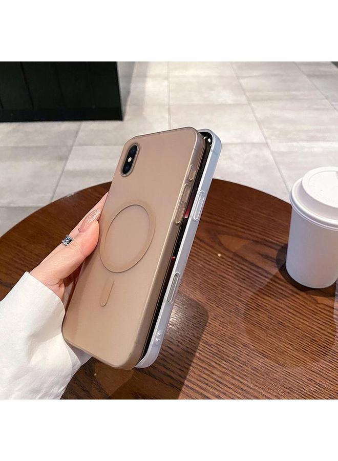 اس-توب جراب لهاتف iPhone XS Max Ice Fog MagSafe PC Phone Case - Image 2