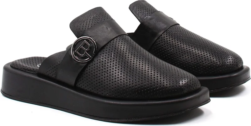 Fast Step Leather Women's Flat Slippers 710ZA298