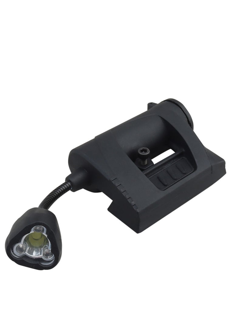 AROAQ Super Bright Headlamp, Multifunctional Tactical Helmet Light, Durable Rechargeable Helmet Light For Hunting Airsoft Military Black - Image 1