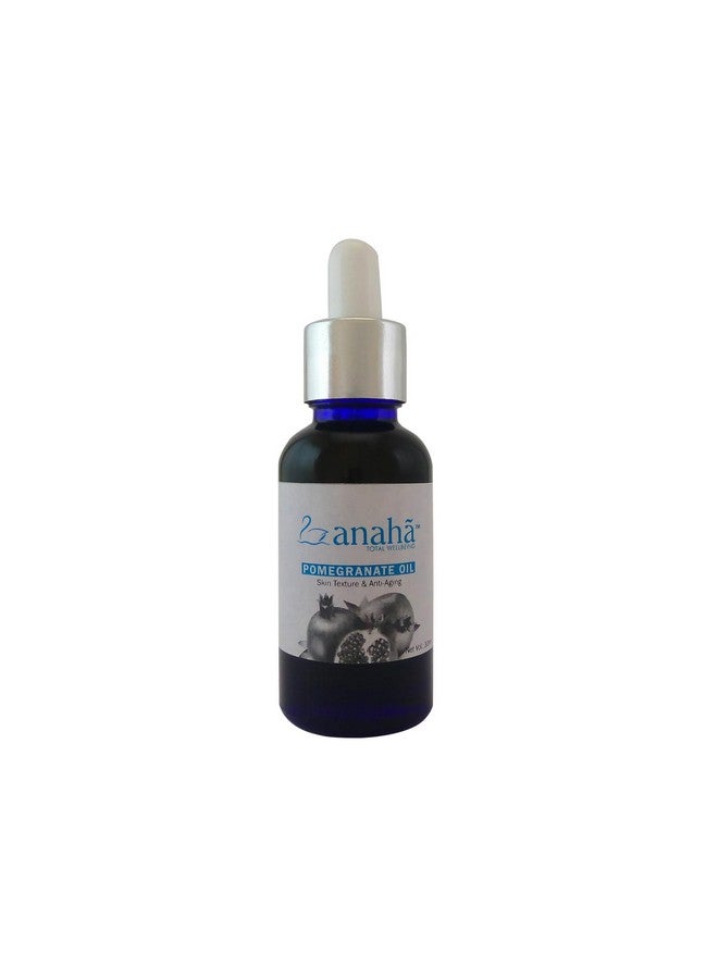 Anaha Pomegranate Oil (30 ml) | Indian Origin, Cold Pressed Anar ka Tel, 100% Pure & Zero Additives | Anti-Inflammatory, Anti-Ageing, Repairs Damaged Skin | Massage on Face, Skin and Scalp - Image 1