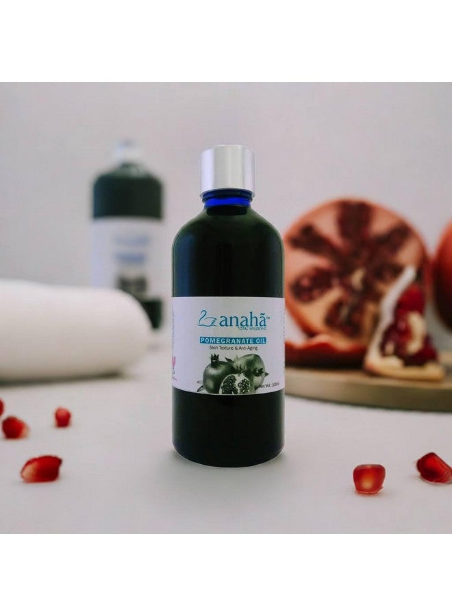 Anaha Pomegranate Oil (30 ml) | Indian Origin, Cold Pressed Anar ka Tel, 100% Pure & Zero Additives | Anti-Inflammatory, Anti-Ageing, Repairs Damaged Skin | Massage on Face, Skin and Scalp - Image 2