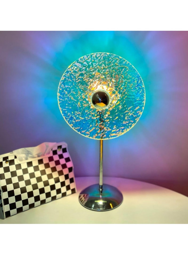 KASTWAVE Sunset Light Projection LED Lamp - 3 Colors Wave Ambient Night Light, 180° Rotating Rainbow Effect, Ideal for Photography, Selfies, Parties, Home, Living Room, Bedroom Decor - Image 2