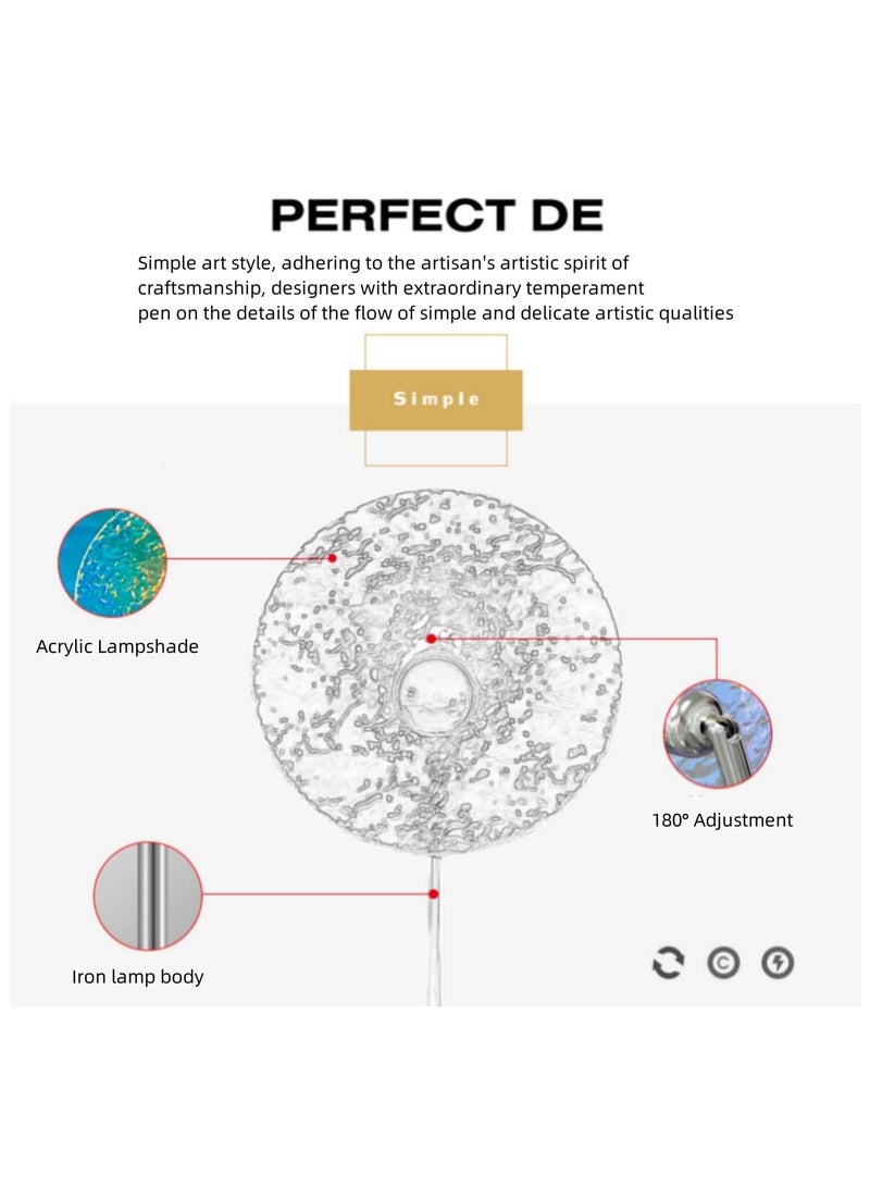 KASTWAVE Sunset Light Projection LED Lamp - 3 Colors Wave Ambient Night Light, 180° Rotating Rainbow Effect, Ideal for Photography, Selfies, Parties, Home, Living Room, Bedroom Decor - Image 5