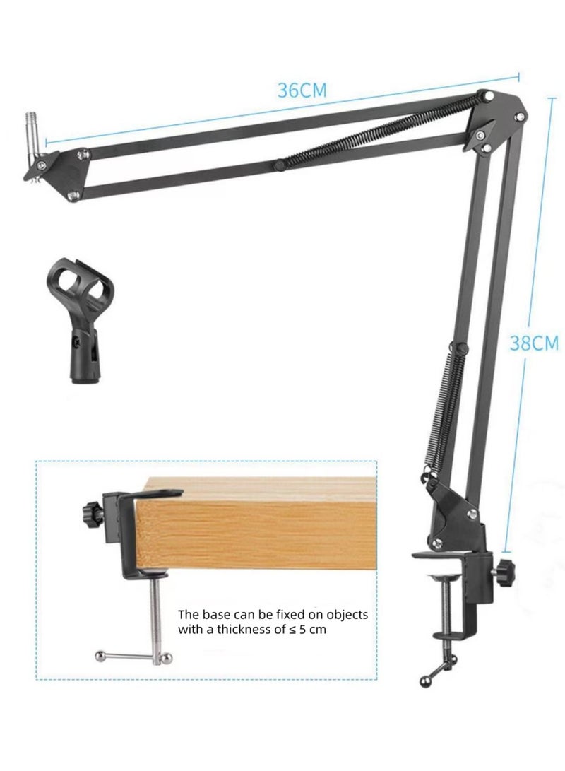 Metal Adjustable  Microphone Stand - Image 4