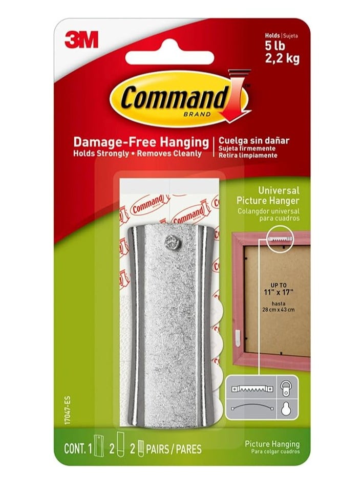 Command Click to see full view Command Stick Nail Saw Tooth Hanger  - Image 1