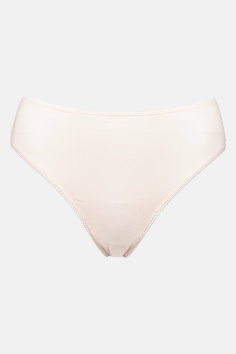 Rene Rofe Women 5 Pcs Plain Bikini Panties, Multicolor - Image 5