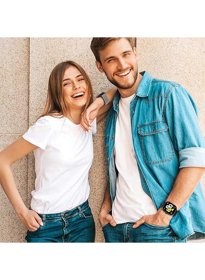 Nylon Bands Compatible with Redmi Watch 4/5/6 Xiaomi Smart Band 8 Pro/Xiaomi Smart Band 9 Pro, Adjustable Sports Replacement Bands for Women Men,Black - Image 5