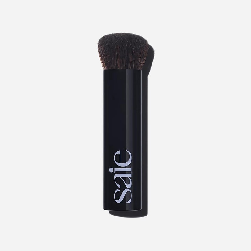 Saie The Base Brush - Ultra-Soft Foundation Brush for Liquid Makeup - Dense Complexion + Blending Brush with Cruelty-Free, Synthetic Bristles (1 Count) - Image 1