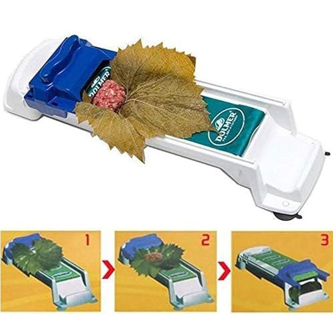 Vroxy Magic Food Wrapper Apparatus for Dolma Stuffed Cabbage Vegetable Lumpia Meat RollerSushi Dolmer Roller Leaf Rolling Tools 1Pcs - Image 3