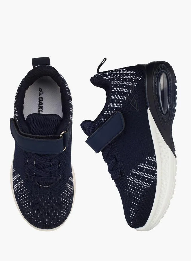 Oaklan By Shoexpress Boys Hook & Loop School Sports Shoes