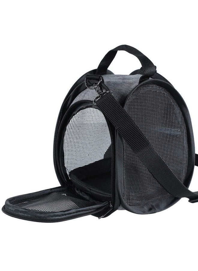 Petsfit Petsfit Hamster Carrier Small Animal Bag for Sugar Glider,Hedgehog,Tortoise,Teacup Dogs,Baby Guinea Pig - Lightweigh Carriers with Shoulder Strap,Breathable Mesh Window,Removable Mat,Side Pockets  - Image 1