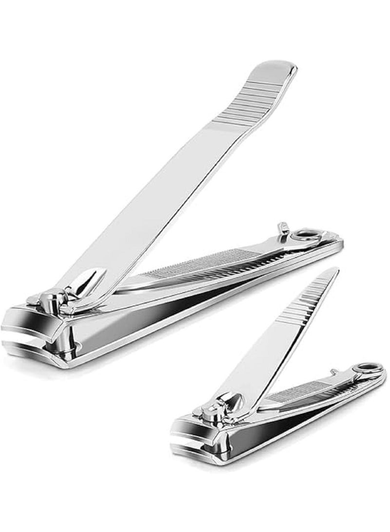 مليسا مجموعة قص الأظافر الاحترافية المصنوعة من الفولاذ المقاوم للصدأ (قطعتان) - Image 2