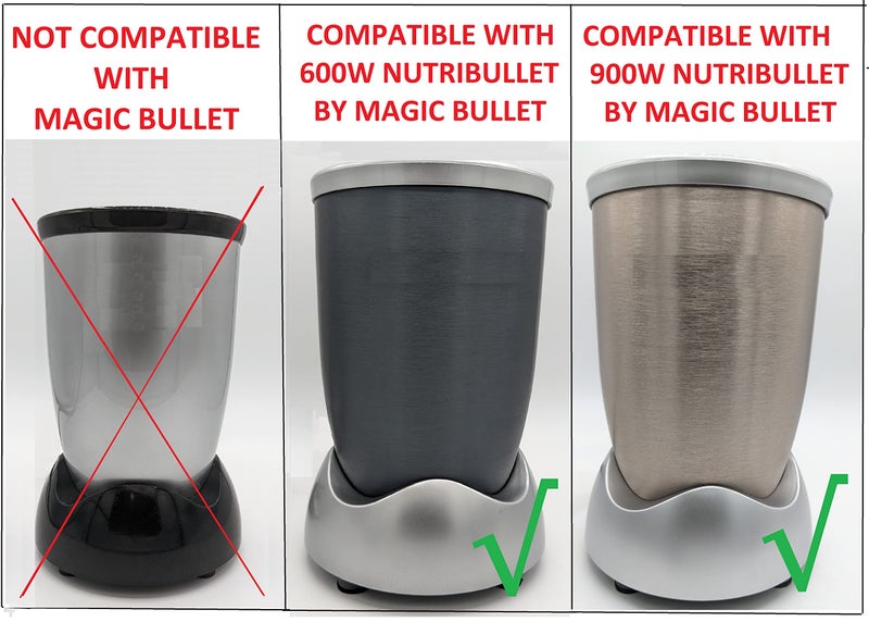 Blendin 24 Ounce Large Cup with Flip Top To Go Lid Part - Replacement Cup Compatible with Nutribullet 600W, 900W, NB-101B, NB-101S, NB-201, NBR-0601, NBR-1201, NB9-1301, 900 Pro Series (2 Pack) - Image 2