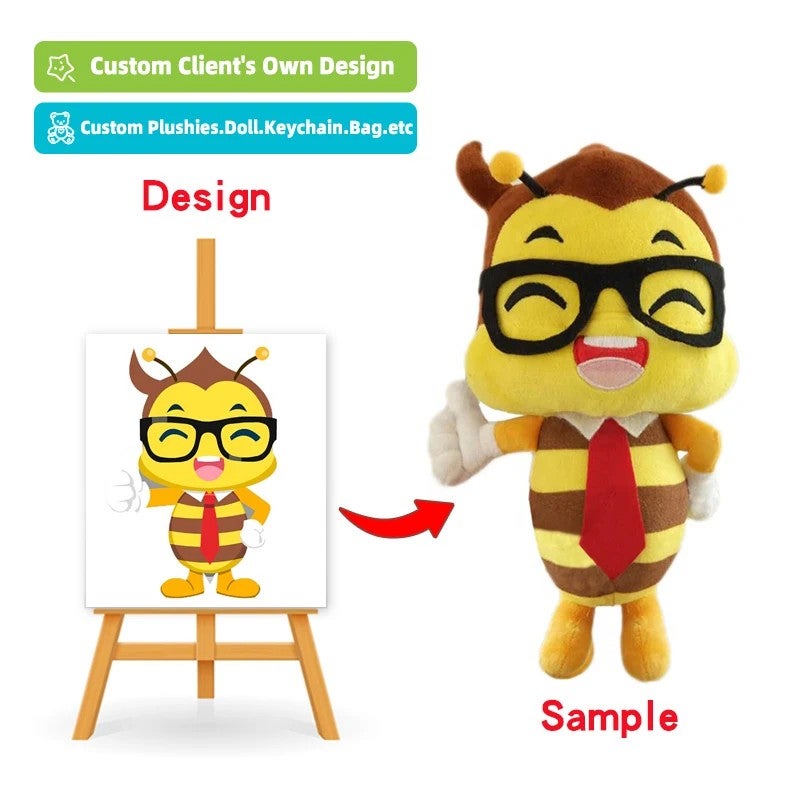 Y&D Cute Soft  Bulk With Clothes Plush Toy Stuffed AVnimal Creation  Plush toys - Image 5