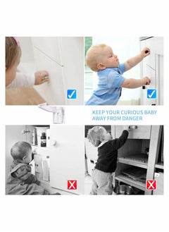 Y&D Safety Locks Child Cupboard 10 Pack  - Image 2