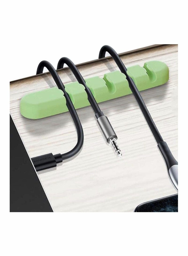 Captaintech 3 Pack Cable Clip Organizer Management, Mini Cable Tidy Holders Adhesive Hooks Wire Cord Holder for Power Cords and Charging Accessory Cables Mouse Cable PC Office and Home - Image 3