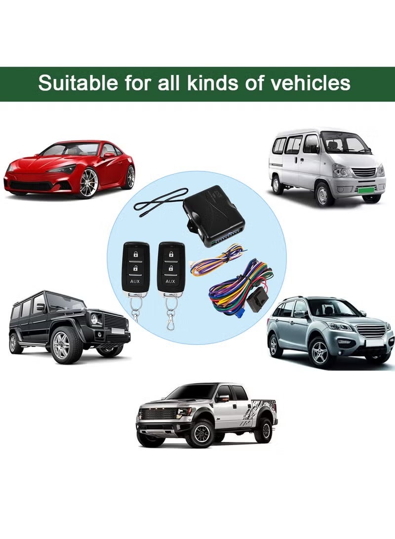 3XR Universal Remote Keyless Entry System with Central Door Locking, Trunk Release, and Remote Car Locator 7054 - Image 5