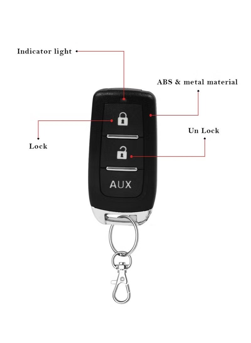 3XR Universal Remote Keyless Entry System with Central Door Locking, Trunk Release, and Remote Car Locator 7054 - Image 3