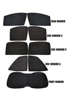 TOYOTA Toyota Land Cruiser 2008-2021 Car Sunshade All Side Sunshade UV and Heat Protection Front Back Sides Sun Shades High Quality  - Image 2