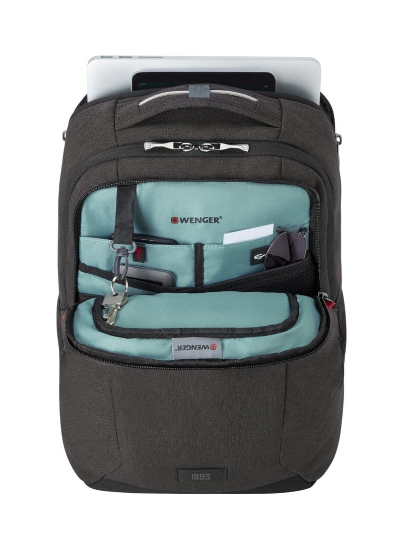 Mx Professional 16 inch Laptop Backpack with Tablet Pocket Grey - 611641
