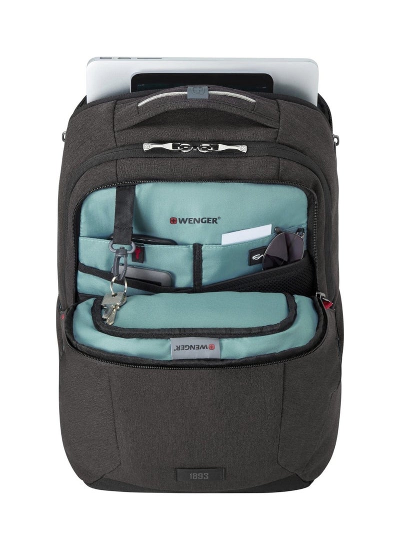 Wenger - Mx Professional 16 inch Laptop Backpack with Tablet Pocket Grey - 611641 - Image 1