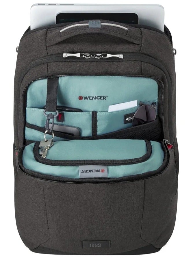 Wenger MX Professional 16 Inch Laptop Backpack (With Tablet Pocket) - Grey - Image 4