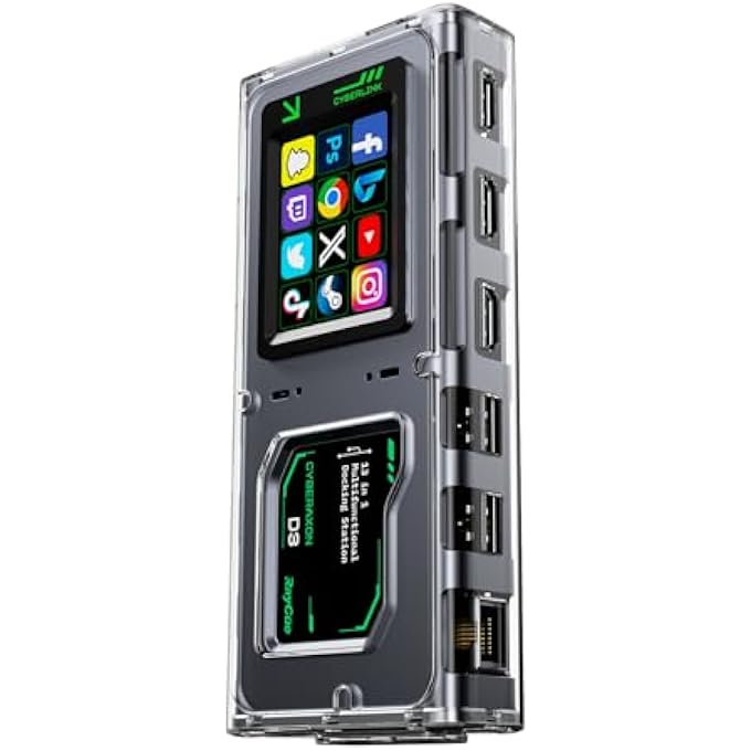rayihni CYBERAXON D3: 13-IN-1 MULTIFUNCTIONAL STREAM CONTROL DOCK - Image 1