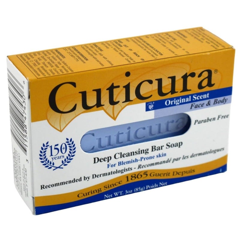 Cuticura Original Soap Bar 3oz Box 3 Pack