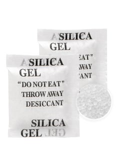 GNAFOTU 200 Packs 1 Gram Desiccant Packets, Food Safe Silica Gel Desiccant Packets, Premium Moisture Absorbers for Food Storage, Desiccant Beads Packet for Moisture Storage Control  - Image 1
