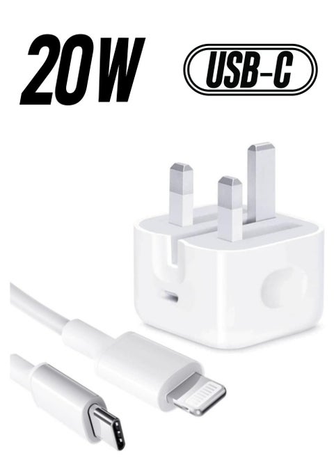 【MFi Certified】 iPhone 20W Charger Plug and 2M USB C to Lightning Cable PD Fast Charger USB C Plug Data Lead Compatible with iPhone 14/14 Plus/14 Pro/14 Pro Max/13/12/11/11 Pro/XS Max/XR/X/8/7/iPad