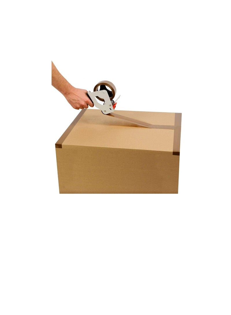 ROBUSTLINE Robustline Brown Packaging Tape 2 Inch for Parcels and Boxes - This Brown Packing Tape Provides a Strong, Secure and Sticky Seal for Your Cardboard Boxes and for Moving House (50 YRD). (4)  - Image 2